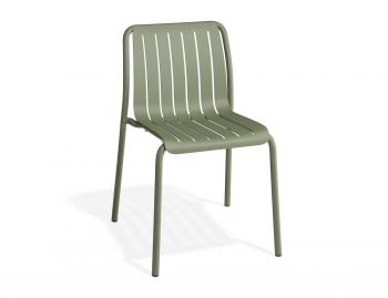 Roku Outdoor Dining Chair Matt Eucalyptus Green By Bent Design  image