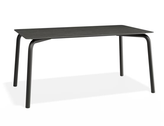 P 1 Roku Diningtable 160x90 Basalt Charcoal