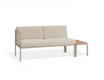 Seville Config E - Latte Outdoor 2 Seater Sofa by Bent Design image