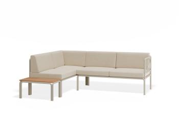 Seville Config H - Latte Outdoor Corner Sofa by Bent Design image