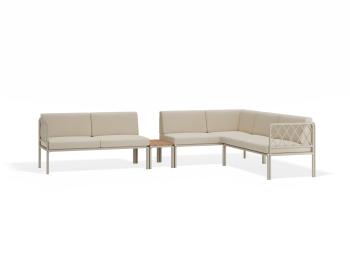 Seville Config J - Latte Outdoor Corner Sofa by Bent Design image