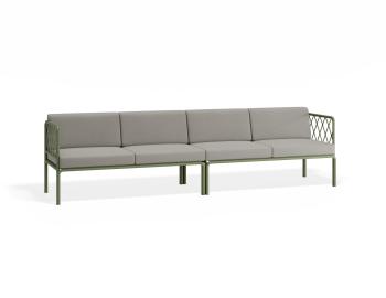 Seville Green Outdoor 4 Seater Sofa by Bent Design image