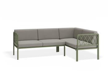 Seville Config B - Green Outdoor Corner Sofa by Bent Design image