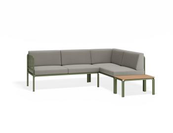 Seville Config G - Eucalyptus Green Outdoor Corner Sofa by Bent Design image