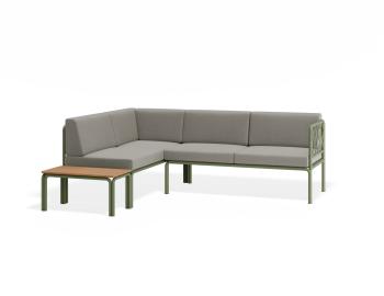 Seville Config H - Eucalyptus Green Outdoor Corner Sofa by Bent Design image