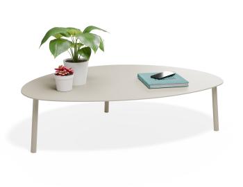 Cetara Outdoor Large Coffee Table Matt Latte by Bent Design image