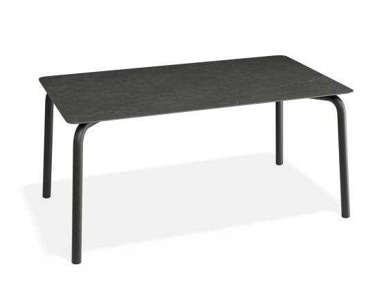 P 2 Roku Diningtable 160x90 Basalt Charcoal