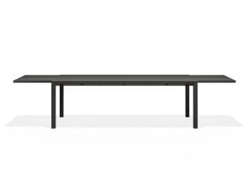 Reflect Outdoor Extendable Table 220-338cm Matt Charcoal by Bent Design image