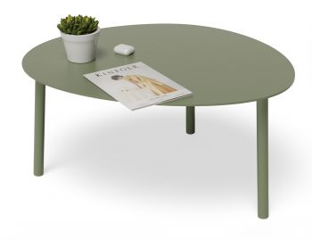 Cetara Outdoor Medium Coffee Table Matt Pale Eucalyptus Green by Bent Design image