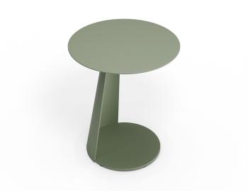 Roam Outdoor Side Table Matt Eucalyptus Green by Bent Design image
