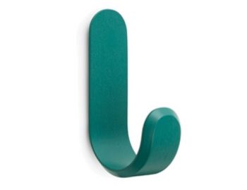 Petrol Curve Hook by Peter Johansen for Normann Copenhagen image