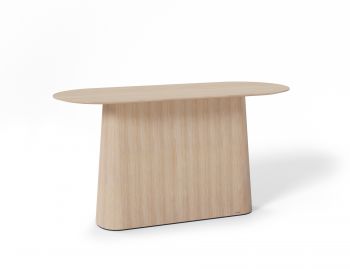 P.O.V. Table 468 Oval - Solid European Oak Top / Natural Base image