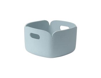 Light Blue Restore Basket Square by Mika Tolvanen for Muuto image