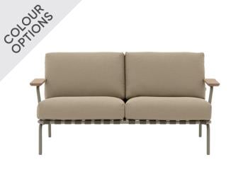 Settle 2 Seat Sofa in Ribbed Weave Fabric by Anderssen & Voll for Muuto image