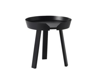 Black Around Coffee Table Small by Bentzen for Muuto image