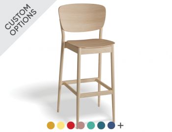 Valencia Stool Veneer Seat and Back by Yonoh for TON image