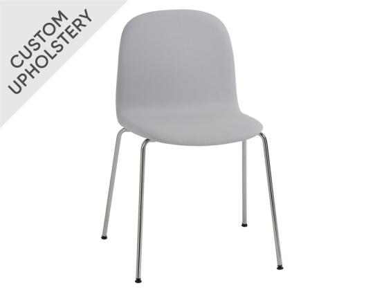 Visu Chair Upholstered With Tube Base2