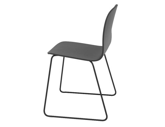 Visu Range Wood Seat Sled 3