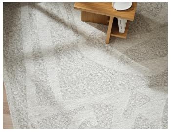 Maya Floor Rug Oatmeal by Baya image
