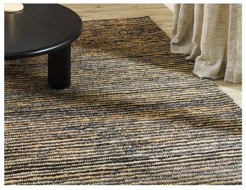 Lima Floor Rug Charcoal by Baya image