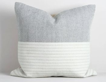 Willett Outdoor Polyester Cushion Grey by Baya image