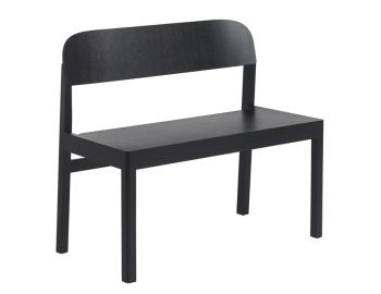 Workshop Bench in Black by Cecilie Manz for Muuto  image